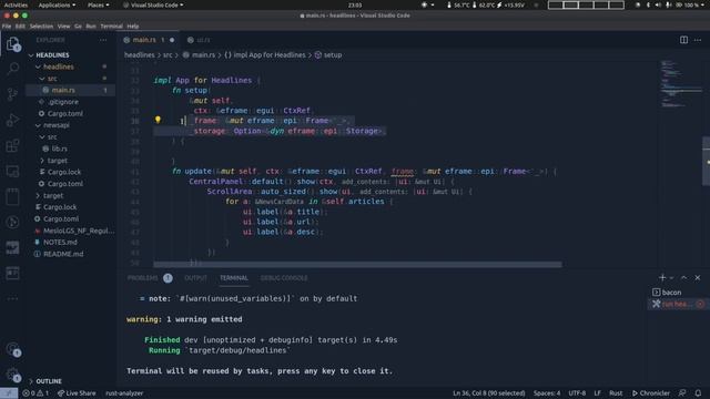 Getting started with Rust ? 2021: 7a. Building a GUI app in Rust [Part A] смотреть онлайн