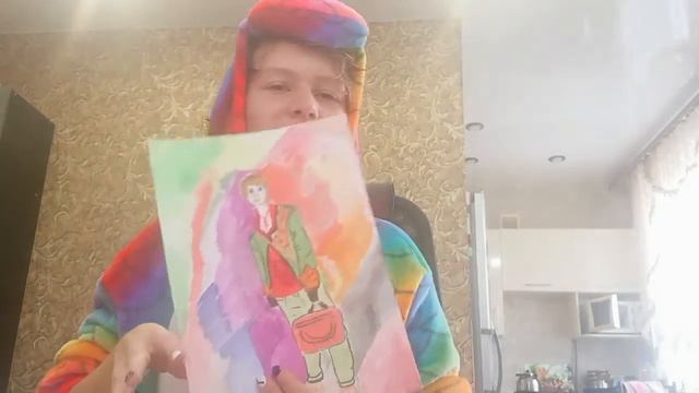 ОБЗОР МОИХ ДЕТСКИХ РИСУНКОВ смотреть онлайн