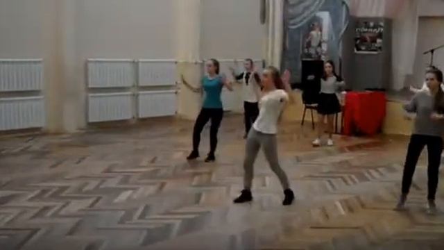 эксклюзивный танец школы 618 (репетиция) смотреть онлайн