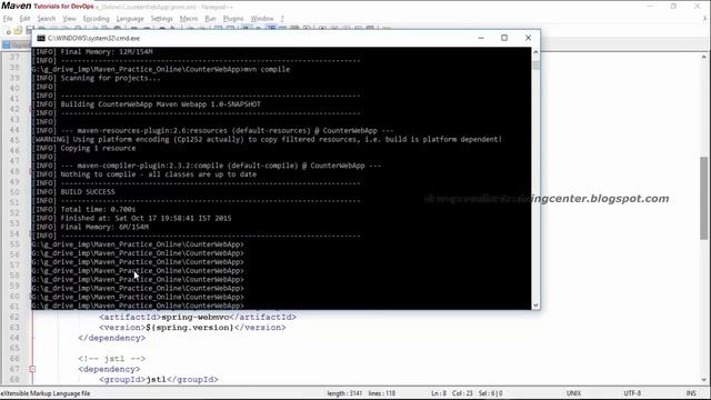 Maven Tutorials for Beginners | DevOps Apache Maven Central Repository | Commands & Install - 2