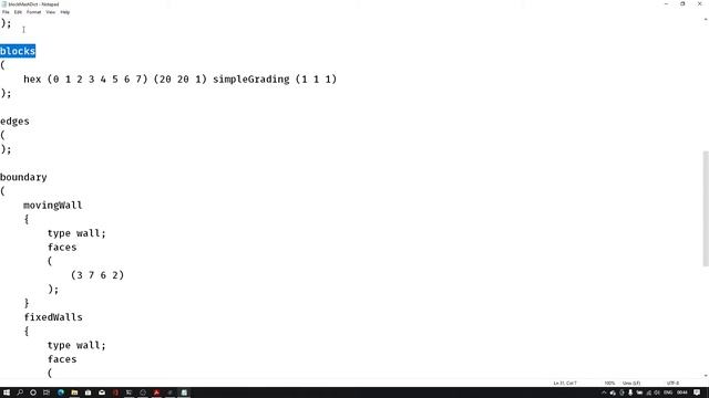 blockMeshDict Basics [vertices | blocks | boundary] смотреть онлайн