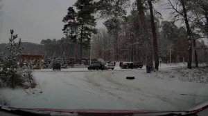 N2   Как ведёт себя Opel Zafira B / Опель Зафира Б на скользком покрытии, работа ESP.