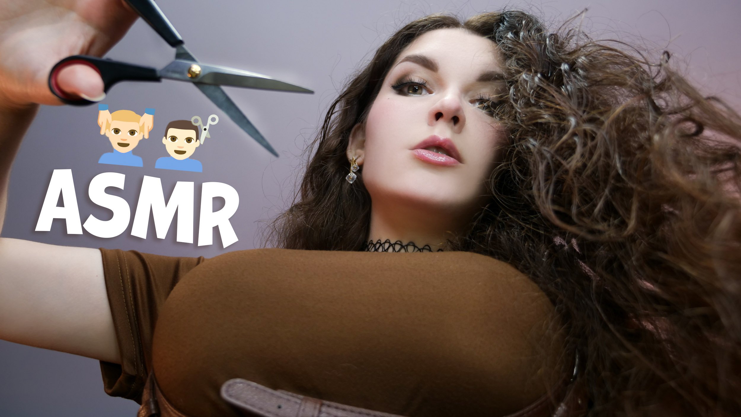 АСМР Стрижка волос и массаж головы ✂️?♂️ ASMR Haircut and massage ?