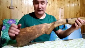 винтовка ТОЗ-8. почистил ложе от старого лака.