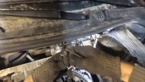 Skoda Octavia 2 Замена фланцев радиатора печки
