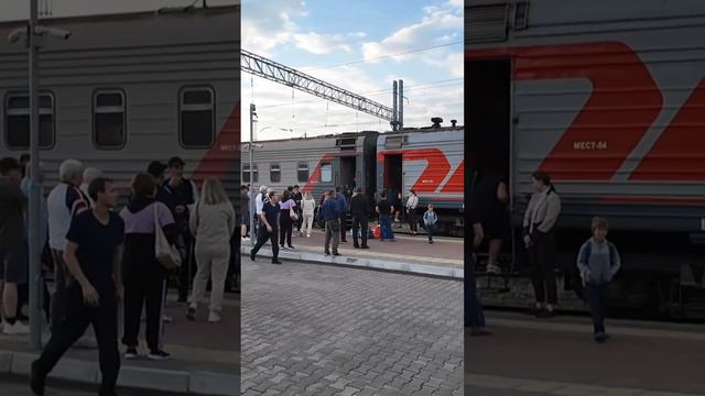 Абакан. Приход от поезда. Вернее отход...