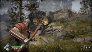God of War. Сундук и крутилки.