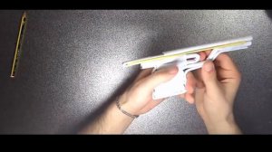 САМОДЕЛЬНЫЙ ПИСТОЛЕТ ИЗ БУМАГИ КОТОРЫЙ РЕАЛЬНО СТРЕЛЯЕТ