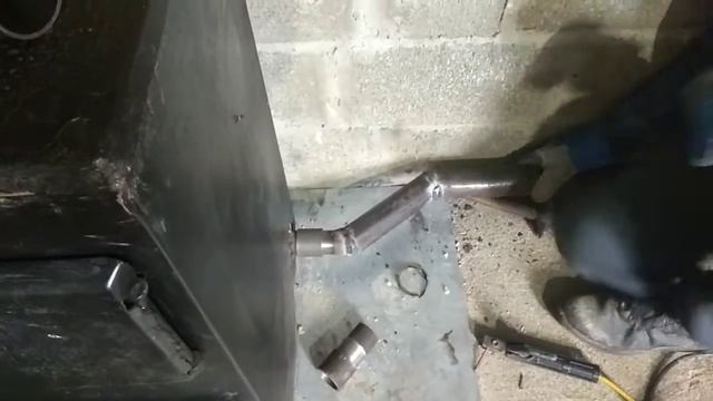 Стройка дома своими руками.Паровое отопление.Котел длительного горения. смотреть онлайн