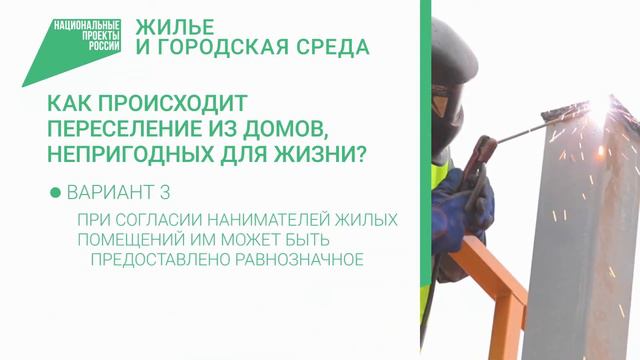 Национальные Проекты России. Обеспечение устойчивого сокращения непригодного для проживания жилфонд