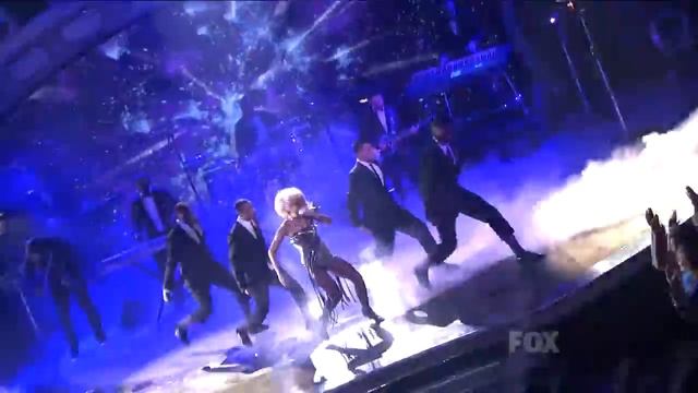 Lady GaGa Poker Face Live at American Idol