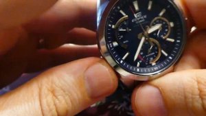 Часы Casio Edifice EFS-S530D-1A отзыв владельца, сколько заряжать солнечную батарею в часах от свет