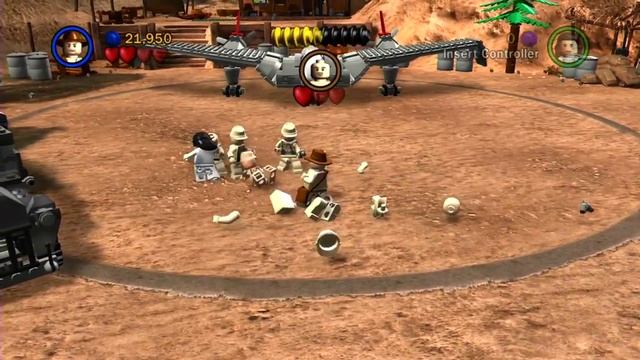 LEGO Indiana Jones Walkthrough: [Raiders Of The Lost Ark] [Chapter 5] [Pursing the Ark] [Part 2]