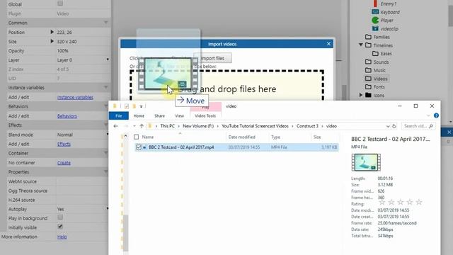 Adding a Video in Construct смотреть онлайн