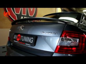 Tuning Skoda Octavia III (A7). Тюнинг спойлер в стиле RS.