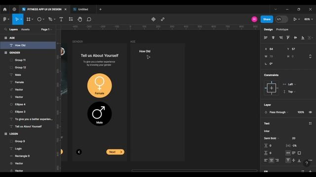 Fitness App Design In Figma - Ui/Ux Design - Complete Tutorial Video