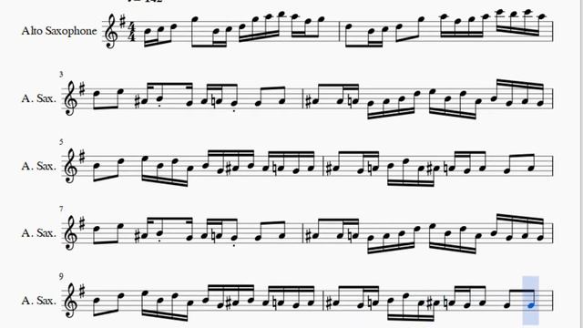 Alto Sax Sheet Music: How to play Nyan Cat by Daniwell смотреть онлайн