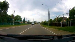 Дорога Лабинск-Гофицкое. На встречу грозе.