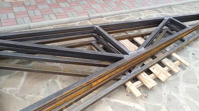 Как варить фермы на навес. Aleks Martyn смотреть онлайн