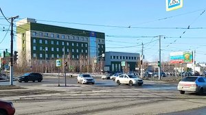 Магнитогорск, по улице Советской, от улицы Гагарина до улицы Комсомольской (23.03.2023)