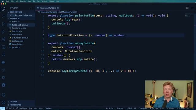 No BS TS #3 - Typescript Functions with Functions