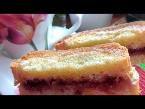 Десерт за копейки из 60х годов! К чаю за 10 минутДесерт из батона!