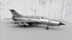 Сборка модели "МиГ-21БИС", 1:72 (Звезда)