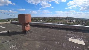 Мои КВ антенны на крыше: испытание бурей