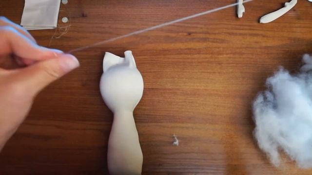 Шьем текстильную куклу- снежку "Тея". Часть 1. Создание туловища смотреть онлайн