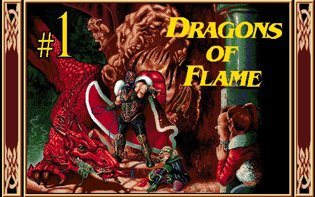 Advanced Dungeons & Dragons - Dragons of Flame ? 1989 г. ? №01