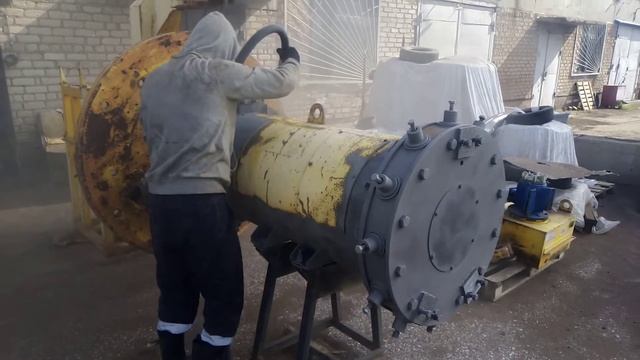 Пескоструйная очистка различного оборудования