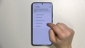 Как изменить язык системы на русский на SAMSUNG Galaxy S22 Plus