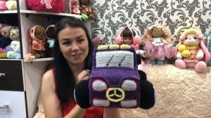 ГОТОВЫЕ РАБОТЫ..ПОЯВИЛАСЬ МАШИНА ))) МИНИ ИГРУШКИ КРЮЧКОМ..ВСЕМ ПРИЯТНОГО ПРОСМОТРА!!