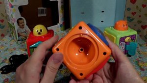 Кубики игровые BabyGo с функциями и звуком, Cubes game BabyGo functions and sound