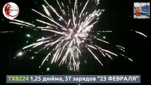 TXB224 1,25 дюйма, 37 зарядов "23 ФЕВРАЛЯ"