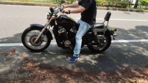 HONDA VT400S first look