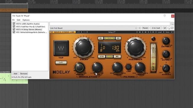 Waves H-Delay: простой и понятный делей!