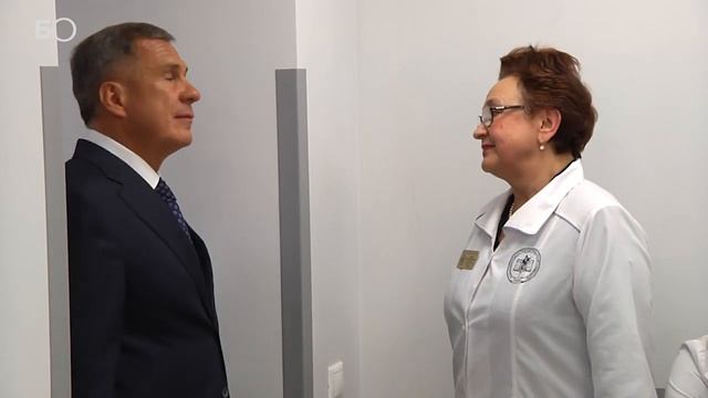 Рустам Минниханов посетил детскую стоматологическую поликлинику №9 после ремонта смотреть онлайн