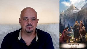 4 жезлов карта таро, числовой (младший) аркан. Инициация в архетип таро 4 жезлов.