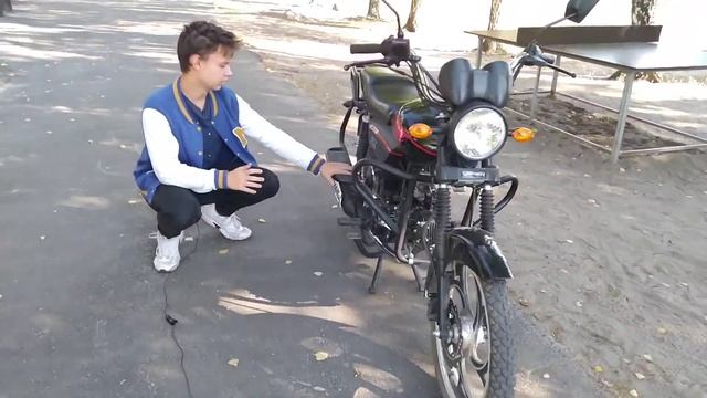 SPARK 125C-2CF VS АЛЬФА РХ ВАЙПЕР . Покатушка, сравнение, обзор, тест драйв.
