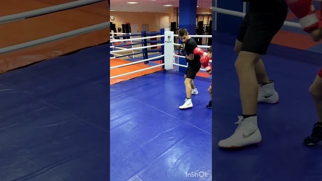 Радамир работа на лапах под руководством старшего брата Егора Посухова 13.02.2024 часть 3