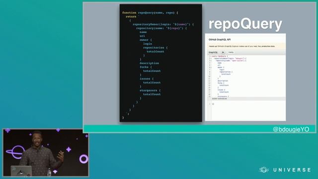 Using GitHub's GraphQL API to manage open source projects - GitHub Universe 2017