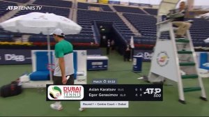 Highlights: Nishikori, Karatsev, Jaziri, Popyrin Advance - 2021 Dubai Duty Free Tennis Championship