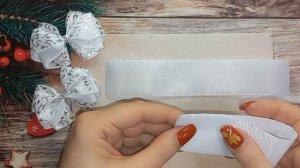 ?НОВОГОДНИЕ БАНТИКИ?#бантики#мкбантиков#красиво#handmade#бант#новогодниебантики#новыйгод#красота#мк