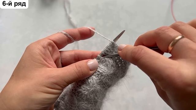 Вы будете удивлены как просто вяжется этот узор! ? Супер узор спицами для свитеров! смотреть онлайн