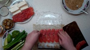 Роллы, Суши - своими руками / Rolls, sushi - with their hands.