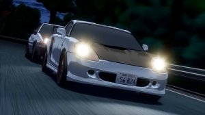 AE86 vs ZZW30 Revamped Battle | Initial D | Blender