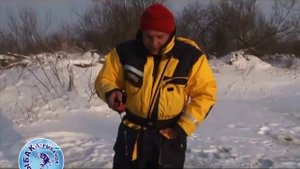 На рыбалке 25 декабря 2012 г. Рыбалка на р. Инструч