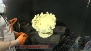 Как металлизировать Гипс или металл от #Sky_Chrome_technology.