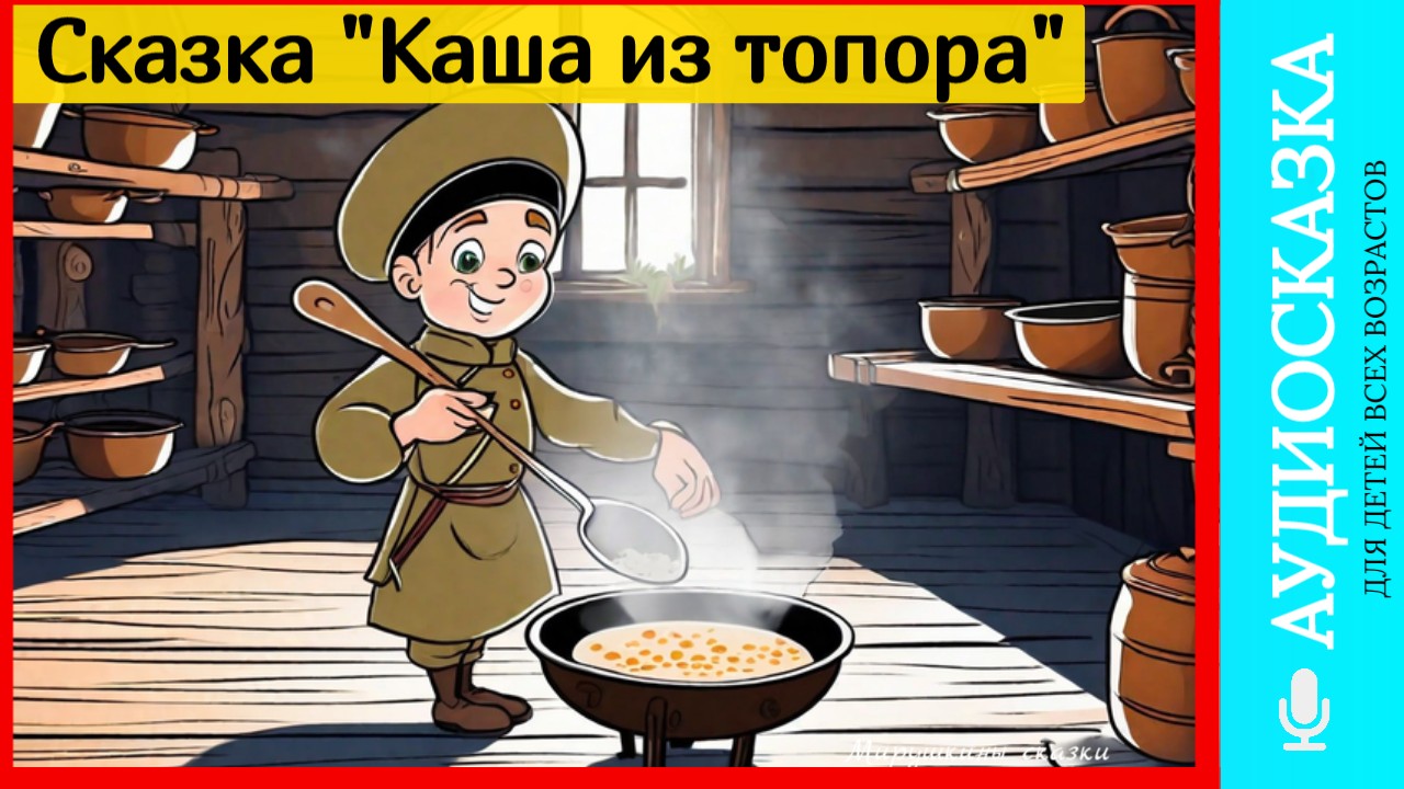 Слушать сказку каша аудиосказки